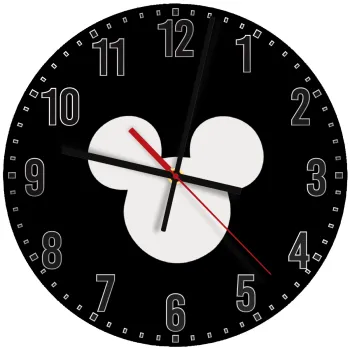 mouse man, Ρολόι τοίχου ξύλινο (30cm)