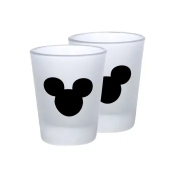 mouse man, Σφηνοπότηρα γυάλινα 45ml του πάγου (2 τεμάχια)