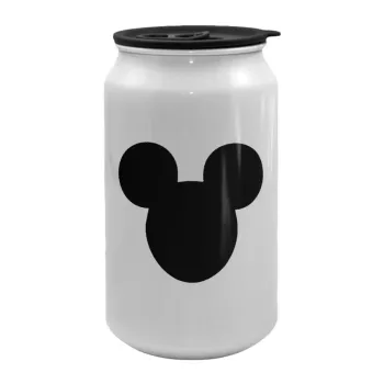 mouse man, Κούπα ταξιδιού μεταλλική με καπάκι (tin-can) 500ml