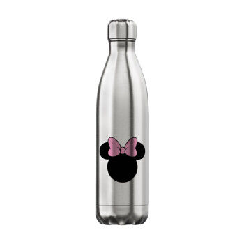 mouse girl, Μεταλλικό παγούρι θερμός Inox (Stainless steel), διπλού τοιχώματος, 750ml