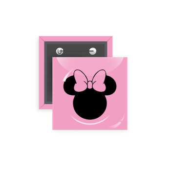 mouse girl, Κονκάρδα παραμάνα τετράγωνη 5x5cm