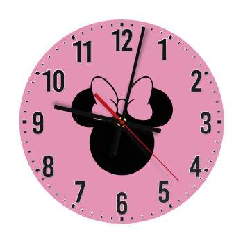 mouse girl, Ρολόι τοίχου ξύλινο (30cm)