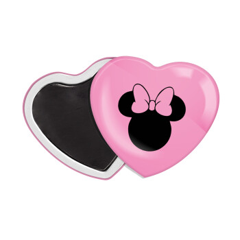 mouse girl, Μαγνητάκι καρδιά (57x52mm)