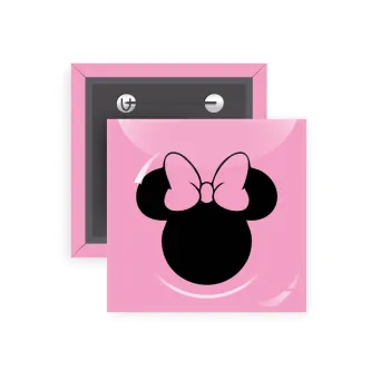 mouse girl, Κονκάρδα παραμάνα τετράγωνη 5x5cm