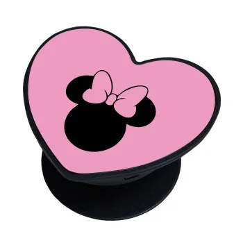 mouse girl, Phone Holders Stand  καρδιά Μαύρο Βάση Στήριξης Κινητού στο Χέρι