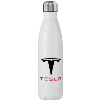 Tesla motors, Μεταλλικό παγούρι θερμός (Stainless steel), διπλού τοιχώματος, 750ml