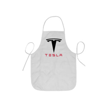 Tesla motors, Ποδιά Σεφ ολόσωμη κοντή  Παιδική (44x62cm)