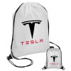 Tesla motors, Τσάντα πουγκί με μαύρα κορδόνια 45χ35cm (1 τεμάχιο)