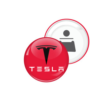 Tesla motors, Μαγνητάκι και ανοιχτήρι μπύρας στρογγυλό διάστασης 5,9cm