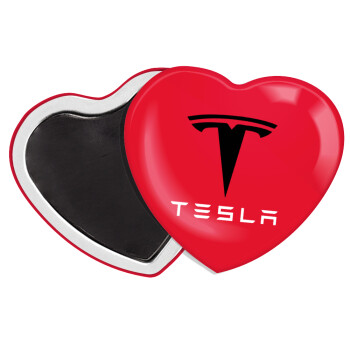 Tesla motors, Μαγνητάκι καρδιά (57x52mm)