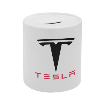 Tesla motors, Κουμπαράς πορσελάνης με τάπα