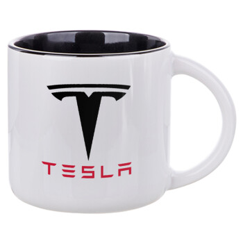 Tesla motors, Κούπα κεραμική 400ml Λευκή/Μαύρη