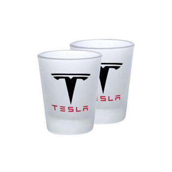 Tesla motors, Σφηνοπότηρα γυάλινα 45ml του πάγου (2 τεμάχια)