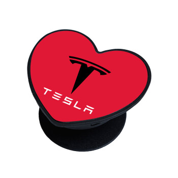 Tesla motors, Phone Holders Stand  καρδιά Μαύρο Βάση Στήριξης Κινητού στο Χέρι