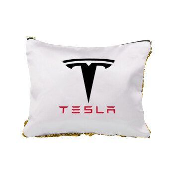 Tesla motors, Τσαντάκι νεσεσέρ με πούλιες (Sequin) Χρυσό