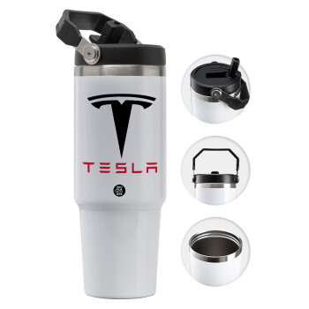 Tesla motors, Θερμός Ανοξείδωτο 30oz με χερούλι