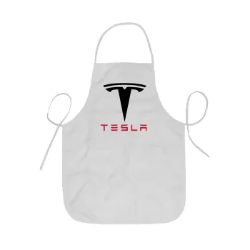 Tesla motors, Ποδιά Σεφ ολόσωμη κοντή  Παιδική (44x62cm)