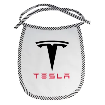 Tesla motors, Σαλιάρα μωρού αλέκιαστη με κορδόνι Μαύρη