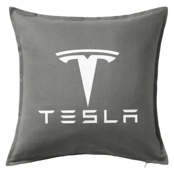 Tesla motors, Sofa cushion Grey 50x50cm includes filling