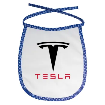 Tesla motors, Σαλιάρα μωρού αλέκιαστη με κορδόνι Μπλε