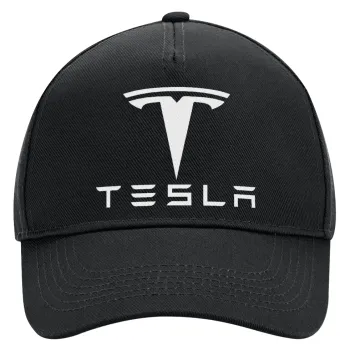 Tesla motors, Adult Ultimate Hat BLACK, (100% COTTON DRILL, ADULT, UNISEX, ONE SIZE)