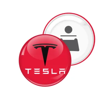 Tesla motors, Μαγνητάκι και ανοιχτήρι μπύρας στρογγυλό διάστασης 5,9cm