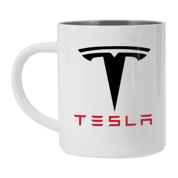 Tesla motors, Mug Stainless steel double wall 300ml