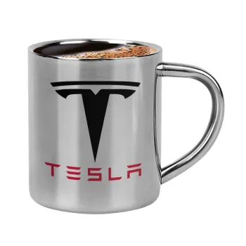 Tesla motors, Double-wall metal cup for espresso (220ml)