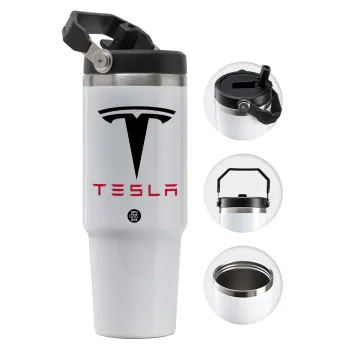 Tesla motors, Θερμός Ανοξείδωτο 30oz με χερούλι