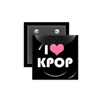 I Love KPOP, Κονκάρδα παραμάνα τετράγωνη 5x5cm