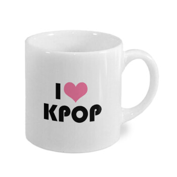 I Love KPOP, Κουπάκι κεραμικό, για espresso 150ml