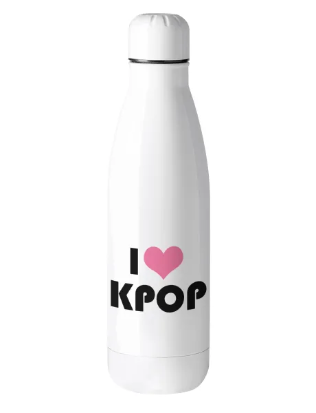 I Love KPOP — Μεταλλικό παγούρι θερμός (Stainless steel), 500ml