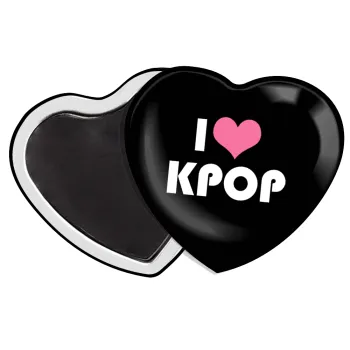 I Love KPOP, Μαγνητάκι καρδιά (57x52mm)