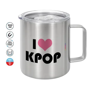 I Love KPOP, Mug Stainless steel double wall 300ml