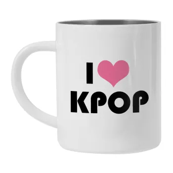 I Love KPOP, Mug Stainless steel double wall 300ml
