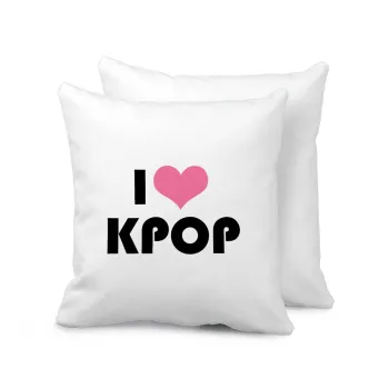I Love KPOP, Sofa cushion 40x40cm includes filling