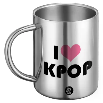 I Love KPOP, BIG Mug Stainless steel double wall (450ml)