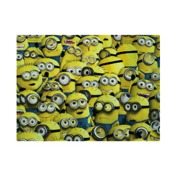 All the minions, Επιφάνεια κοπής γυάλινη (38x28cm)