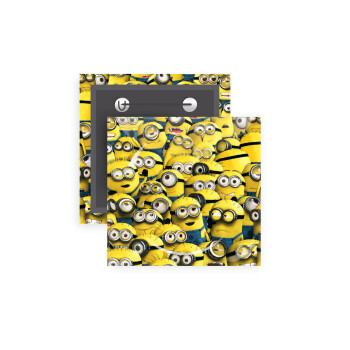 All the minions, Κονκάρδα παραμάνα τετράγωνη 5x5cm