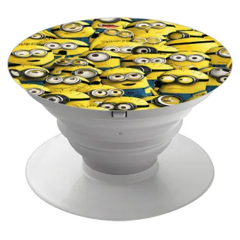 All the minions, Phone Holders Stand  Λευκό Βάση Στήριξης Κινητού στο Χέρι