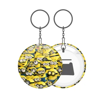All the minions, Μπρελόκ μεταλλικό 5cm με ανοιχτήρι