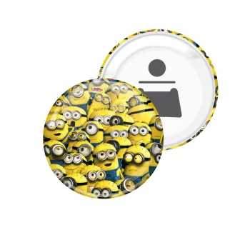 All the minions, Μαγνητάκι και ανοιχτήρι μπύρας στρογγυλό διάστασης 5,9cm