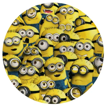 All the minions, Mousepad Round 20cm