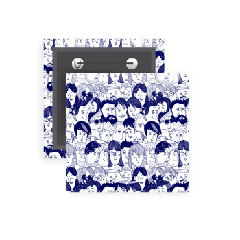 Άνθρωποι, Κονκάρδα παραμάνα τετράγωνη 5x5cm