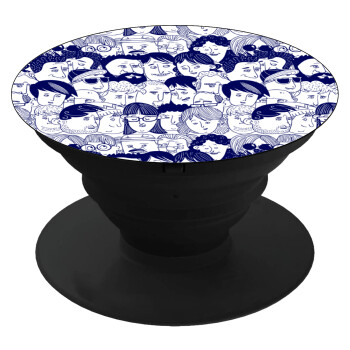 Άνθρωποι, Phone Holders Stand  Black Hand-held Mobile Phone Holder