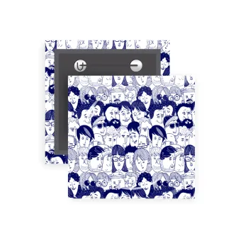 Άνθρωποι, Κονκάρδα παραμάνα τετράγωνη 5x5cm