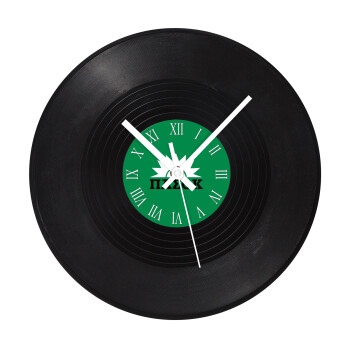 PASOK green, Ρολόι τοίχου Βινύλιο (30cm)