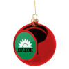 Christmas tree ball Red 8cm