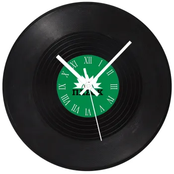 ΠΑΣΟΚ green, Ρολόι τοίχου Βινύλιο (30cm)