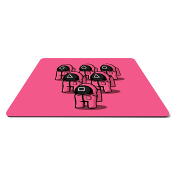 The squid game among us, Mousepad ορθογώνιο 27x19cm